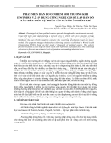 Báo cáo "  PHẦN MỀM BẢN ĐỒ Ô NHIỄM MÔI TRƯỜNG KHÍ ENVINDUS V.2 ÁP DỤNG CÔNG NGHỆ GIS ĐỂ LẬP BẢN ĐỒ MÀU BIỂU DIỄN SỰ PHÁT TÁN NGUỒN Ô NHIỄM KHÍ "