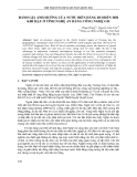 Báo cáo " ĐÁNH GIÁ ẢNH HƯỞNG CỦA NƯỚC BIỂN DÂNG DO BIẾN ĐỔI KHÍ HẬU Ở TỈNH NGHỆ AN BẰNG CÔNG NGHỆ GIS "