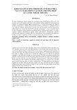  KHẢO SÁT SỐ LƯỢNG NHIỄM SẮC Ở TẾ BÀO THỰC VẬT VÀ TẾ BÀO ĐỘNG VẬT BẰNG PHƯƠNG PHÁP XỬ LÝ SỐC NHƯỢC TRƯƠNG