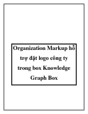 Organization Markup hỗ trợ đặt logo công ty trong box Knowledge Graph Box