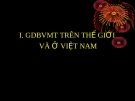 Bài giảng Giáo dục môi trường