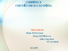 Chuyển dịch lao động