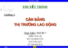 Cân bằng thị trường lao động