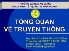 Kỹ năng truyền thông trong quảng bá sản phẩm