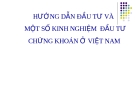 Kinh nghiệm trong đầu tư chứng khoán