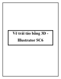 Vẽ trái táo bằng 3D Illustrator SC6