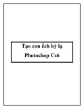 Tạo con ếch kỳ lạ Photoshop Cs6