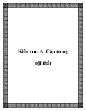 Kiến trúc Ai Cập trong nội thất