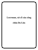 Locronan, xứ cổ của công chúa Da Lừa