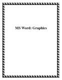 MS Word: Graphics