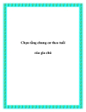 Chọn tầng chung cư theo tuổi của gia chủ