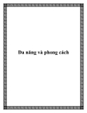 Đa năng và phong cách