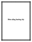 Đón nắng hướng tây.Cũng là một ngôi nhà phố, lại có mặt tiền hướng tây nhưng gia chủ vẫn muốn căn nhà của mình có thật nhiều cửa sổ. Một bài toán khó cho KTS và một cách xử lý thú vị, đón nắng hướng... tây!Căn nhà liền kề vốn nằm ở vị trí góc ngã ba n