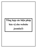 Tổng hợp các biện pháp bảo vệ cho website joomla