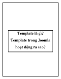 Template là gì? Template trong Joomla hoạt động ra sao?