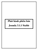Phát hành phiên bản Joomla 3.1.1 Stable