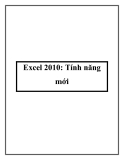 Excel 2010: Tính năng mới