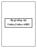 Bộ gõ tiếng việt Unikey,Unikey 4.0R2