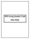 SEO trong Joomla: Link thân thiện