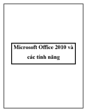 Microsoft Office 2010 và các tính năng