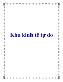 Khu kinh tế tự do 