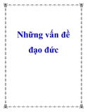 Những vấn đề đạo đức 