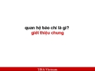 Quan hệ báo chí