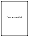 Phòng ngủ cho bé gái