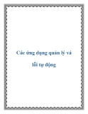 Các ứng dụng quản lý vá lỗi tự động