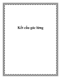 Kết cấu gác lửng