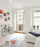 Khi xe đạp góp phần trang trí nhà