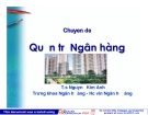 Quản trị ngân hàng