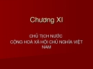 Chủ tịch nước