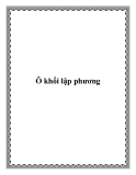 Ô khối lập phương
