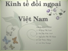Kinh tế học đối ngoại
