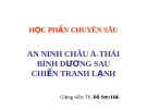 An ninh châu Á