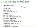 Các biện pháp phi thuế quan