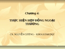 Thực hiện hợp đồng ngoại thương