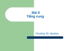 Bài giảng Mô hình tổng cung và tổng cầu