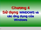 Sử dụng WINDOWS