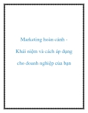 marketing hoàn cảnh khái niệm và cách áp dụng cho doanh nghiệp của bạn