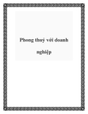 Phong thuỷ với doanh nghiệp