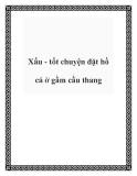 Xấu - tốt chuyện đặt hồ cá ở gầm cầu thang