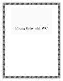 Phong thủy nhà WC