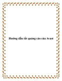 Hướng dẫn tắt quảng cáo của Avast