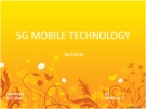 5G MOBILE TECHNOLOGY