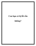 Con bạn có bị lồi rốn không?