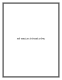 MỸ THUẬT CỔ Ở CHÙA ÔNG