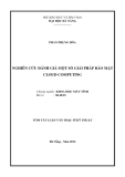 Luận văn: NGHIÊN CỨU ĐÁNH GIÁ MỘT SỐ GIẢI PHÁP BẢO MẬT CLOUD COMPUTING