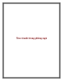 Treo tranh trong phòng ngủ